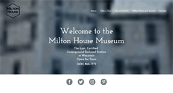 Desktop Screenshot of miltonhouse.org
